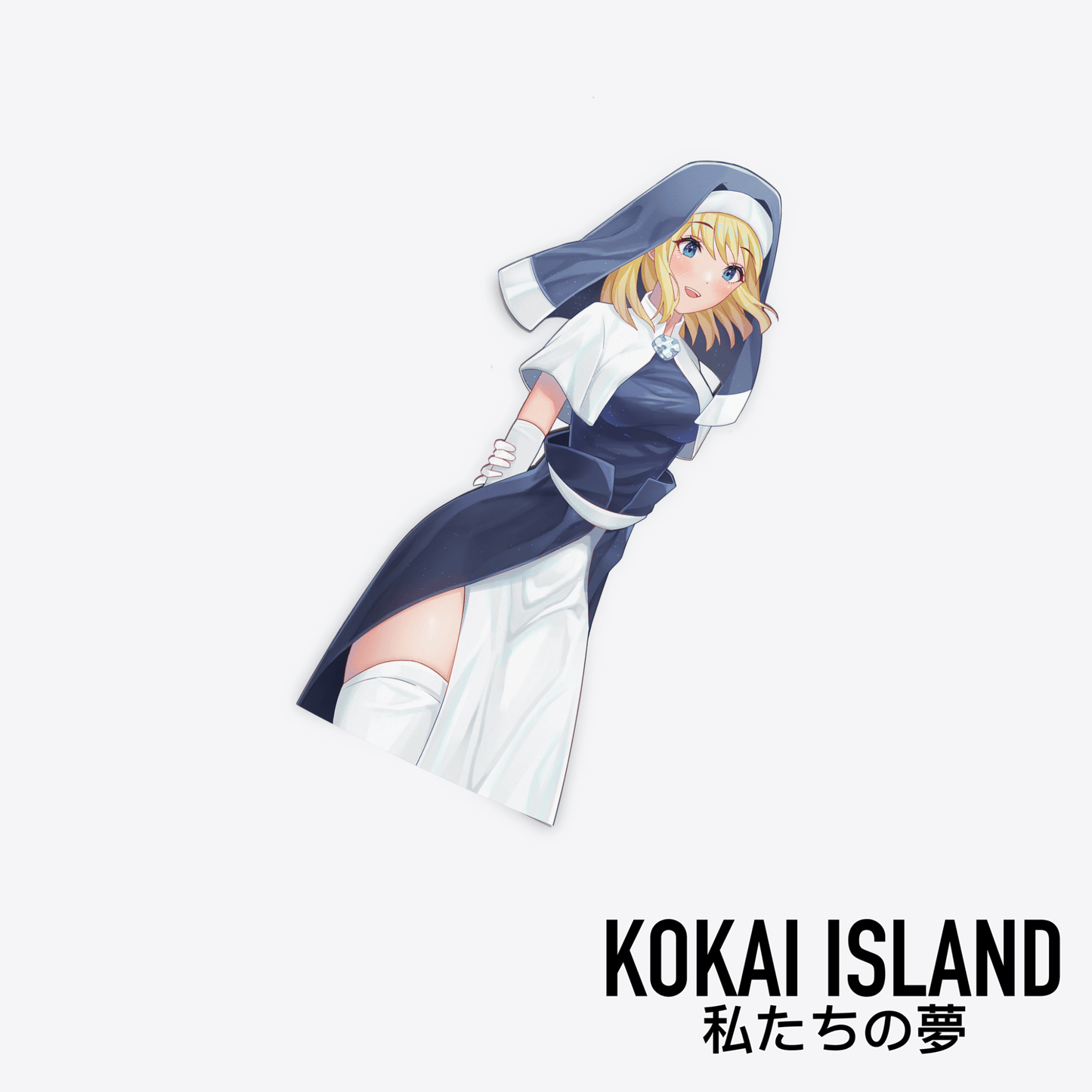 Prayer Girl DecalDecalKokai Island