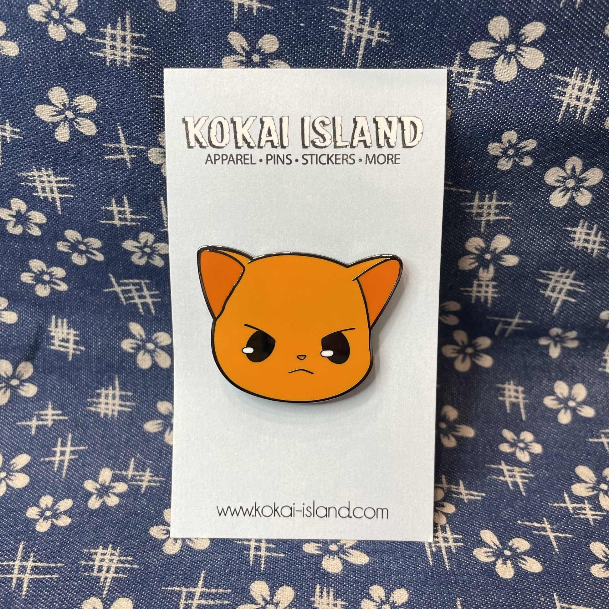 Angsty Cat - Hard Enamel PinPinKokai Island