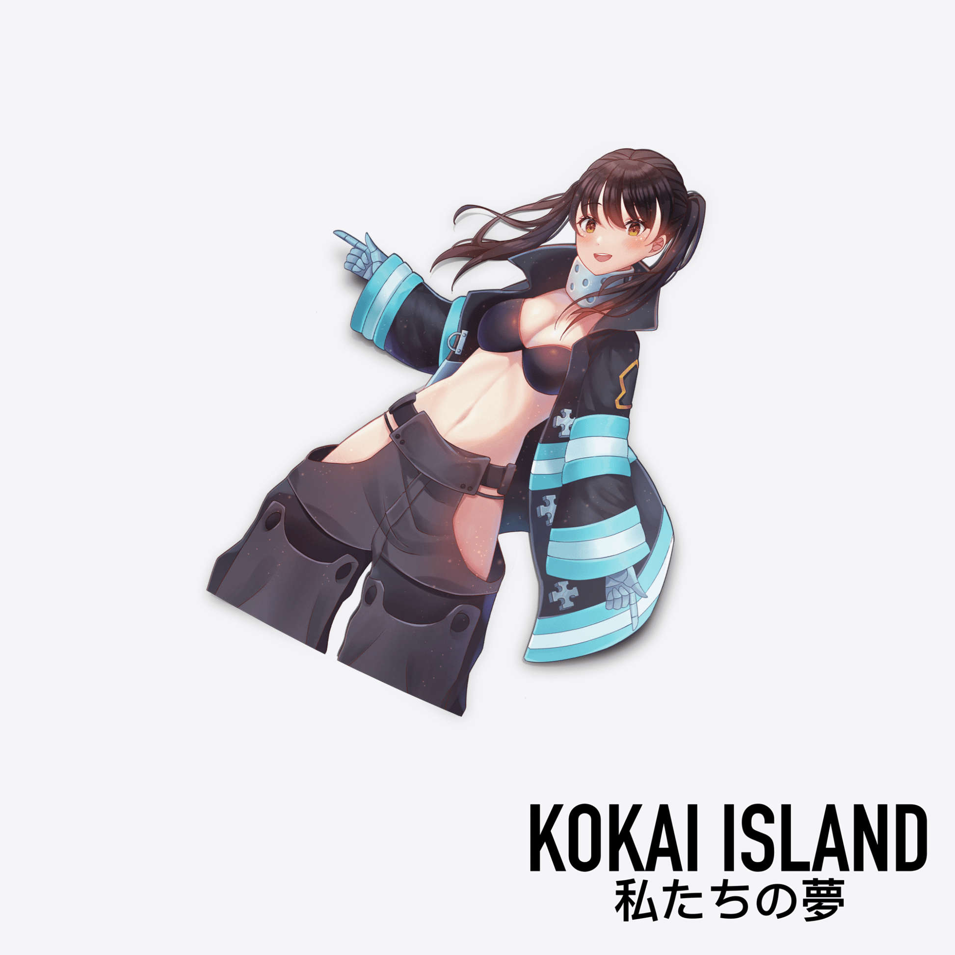 Cat Girl DecalDecalKokai Island