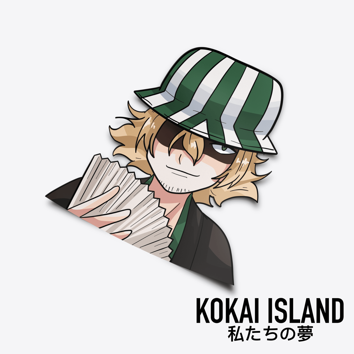Cool Bucket Hat Guy DecalDecalKokai Island
