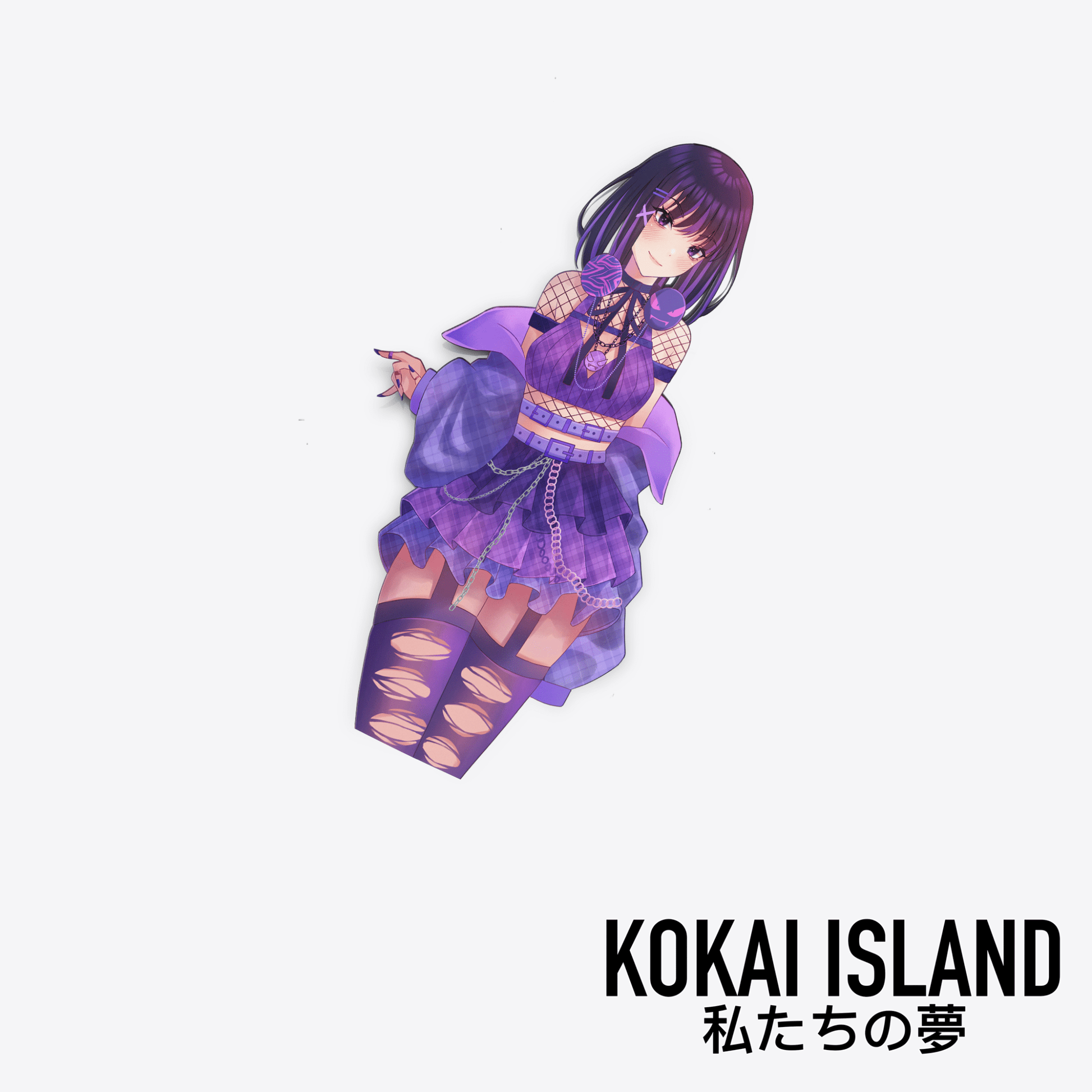 Ghost Girl - Gastly DecalDecalKokai Island