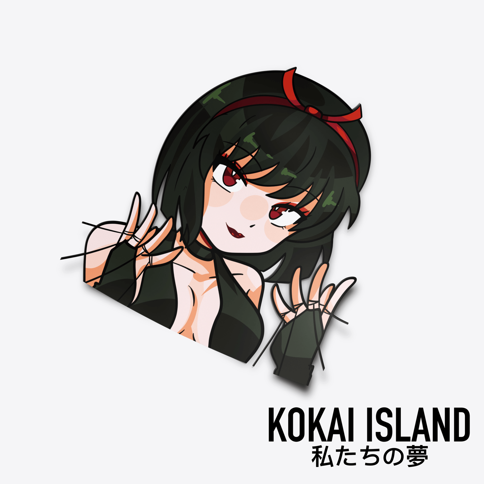 Hair Yokai DecalDecalKokai Island