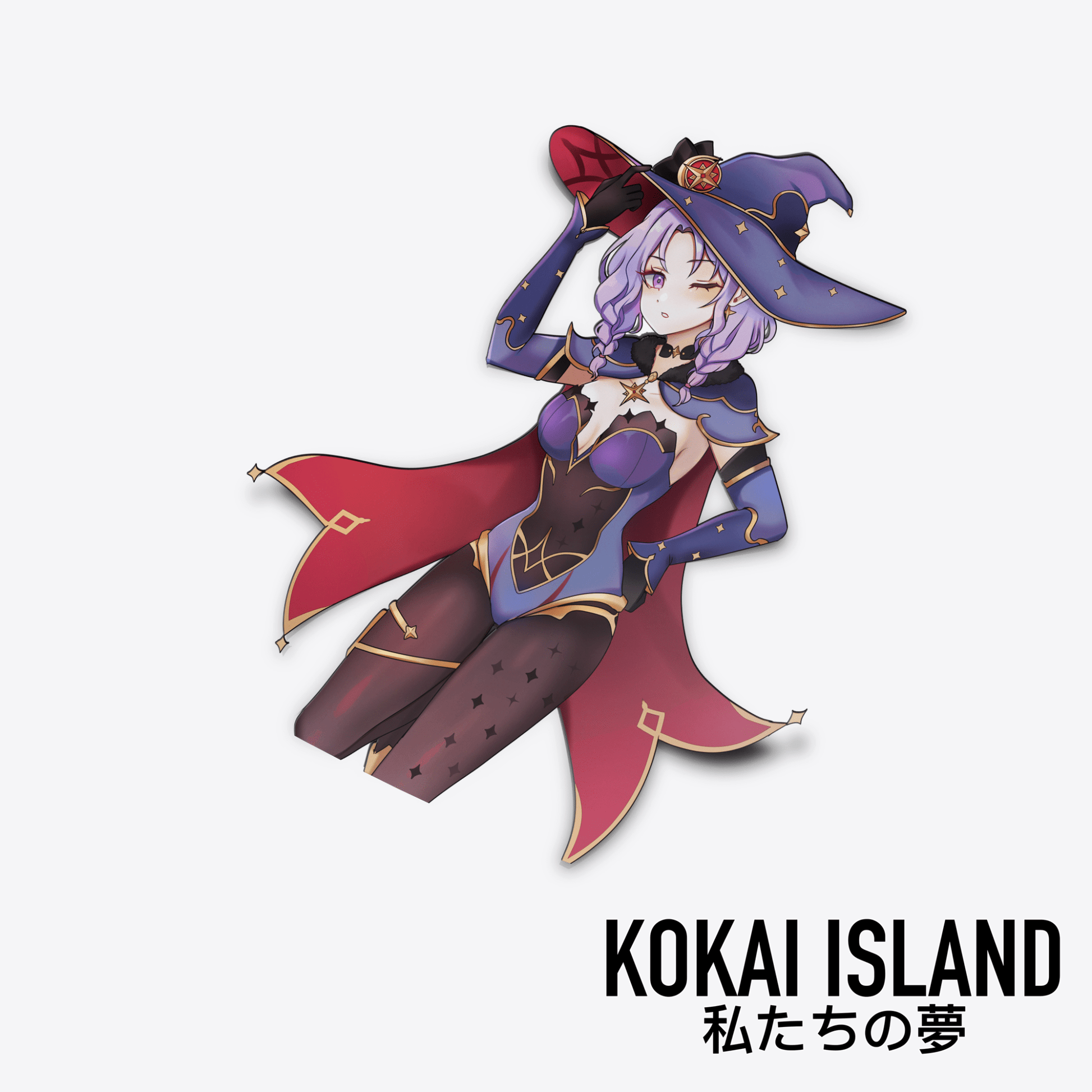 Koko-Mona Cosplay DecalDecalKokai Island