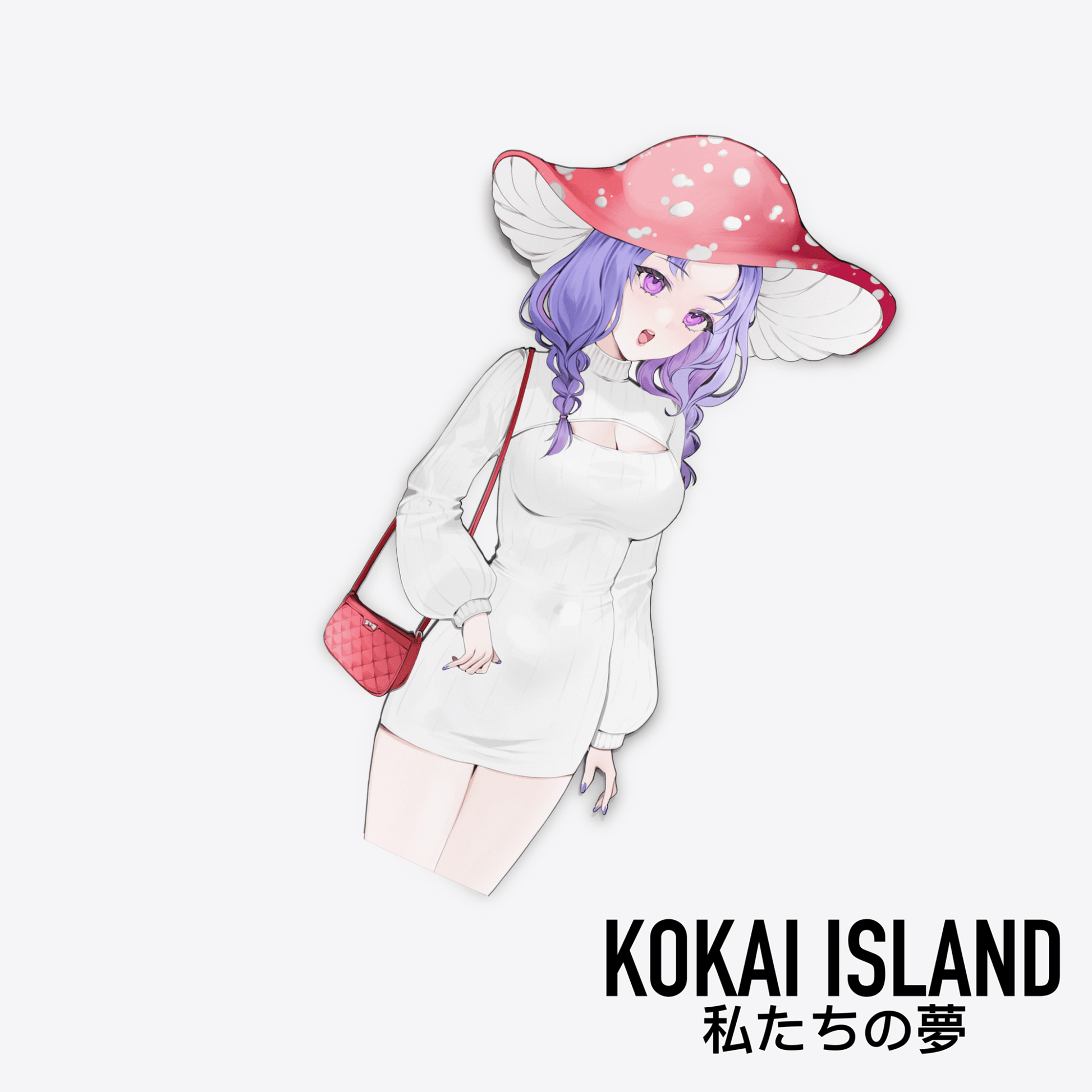 Koko Mushroom DecalDecalKokai Island