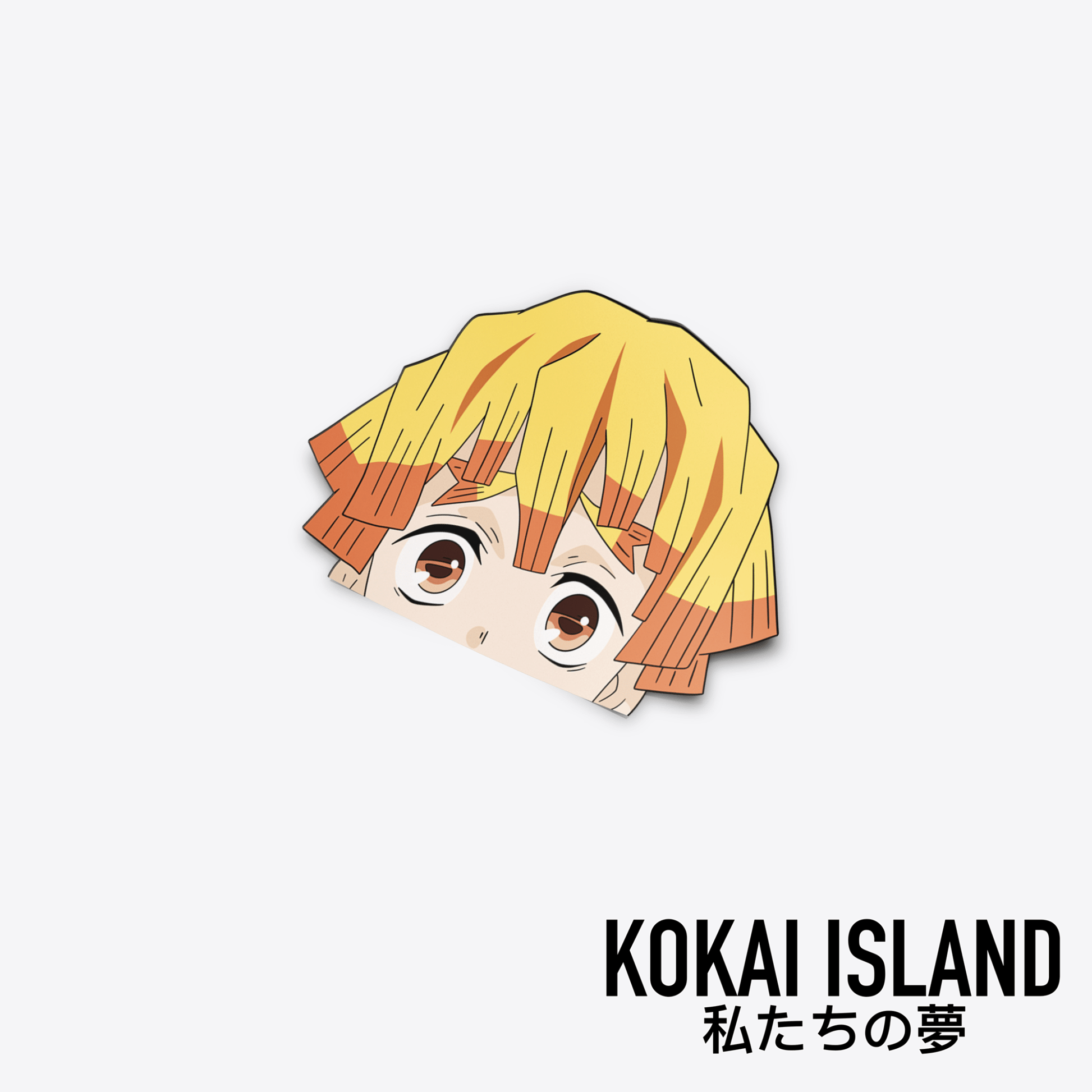Lightning Boy Peeker DecalDecalKokai Island