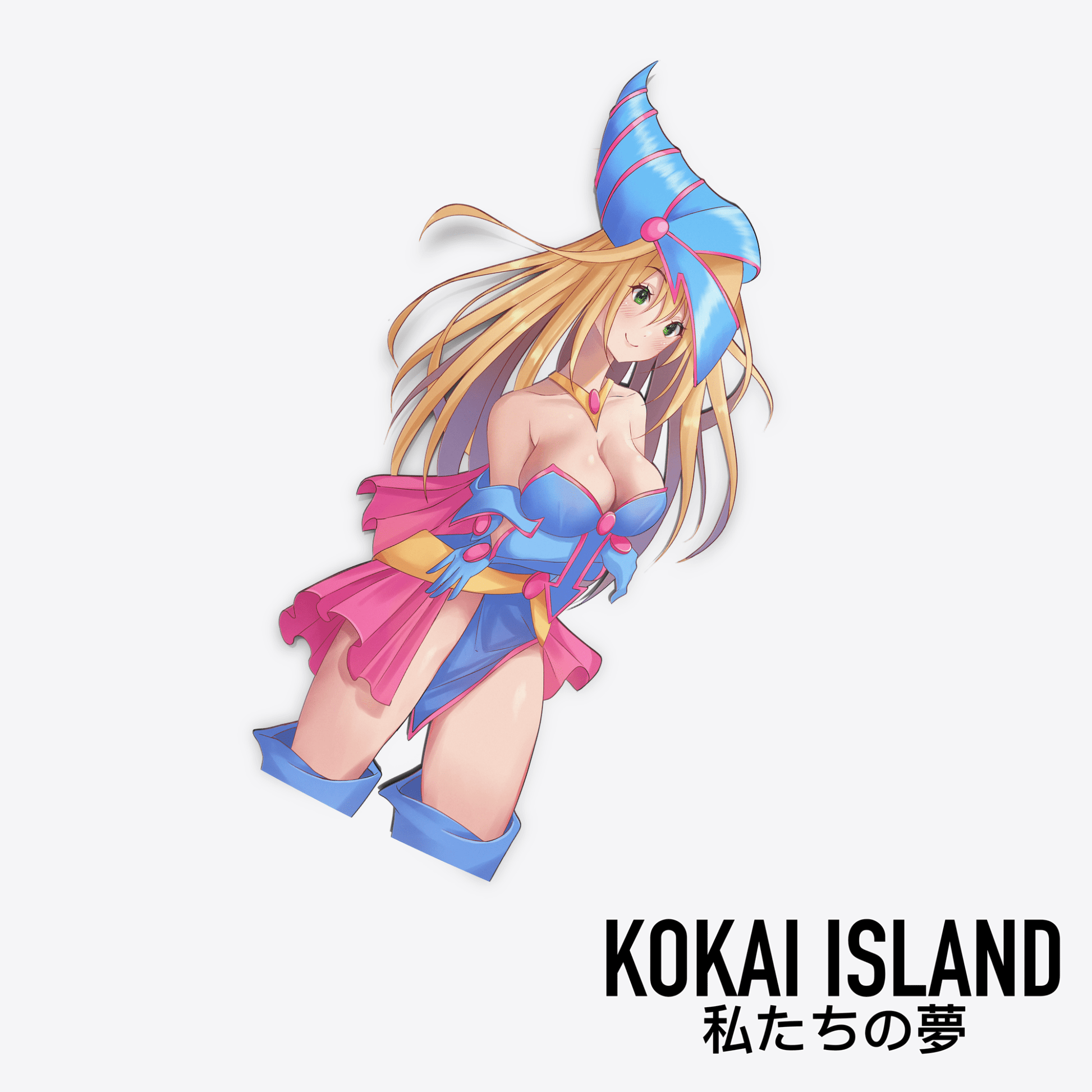 Magical Girl Half Body DecalDecalKokai Island