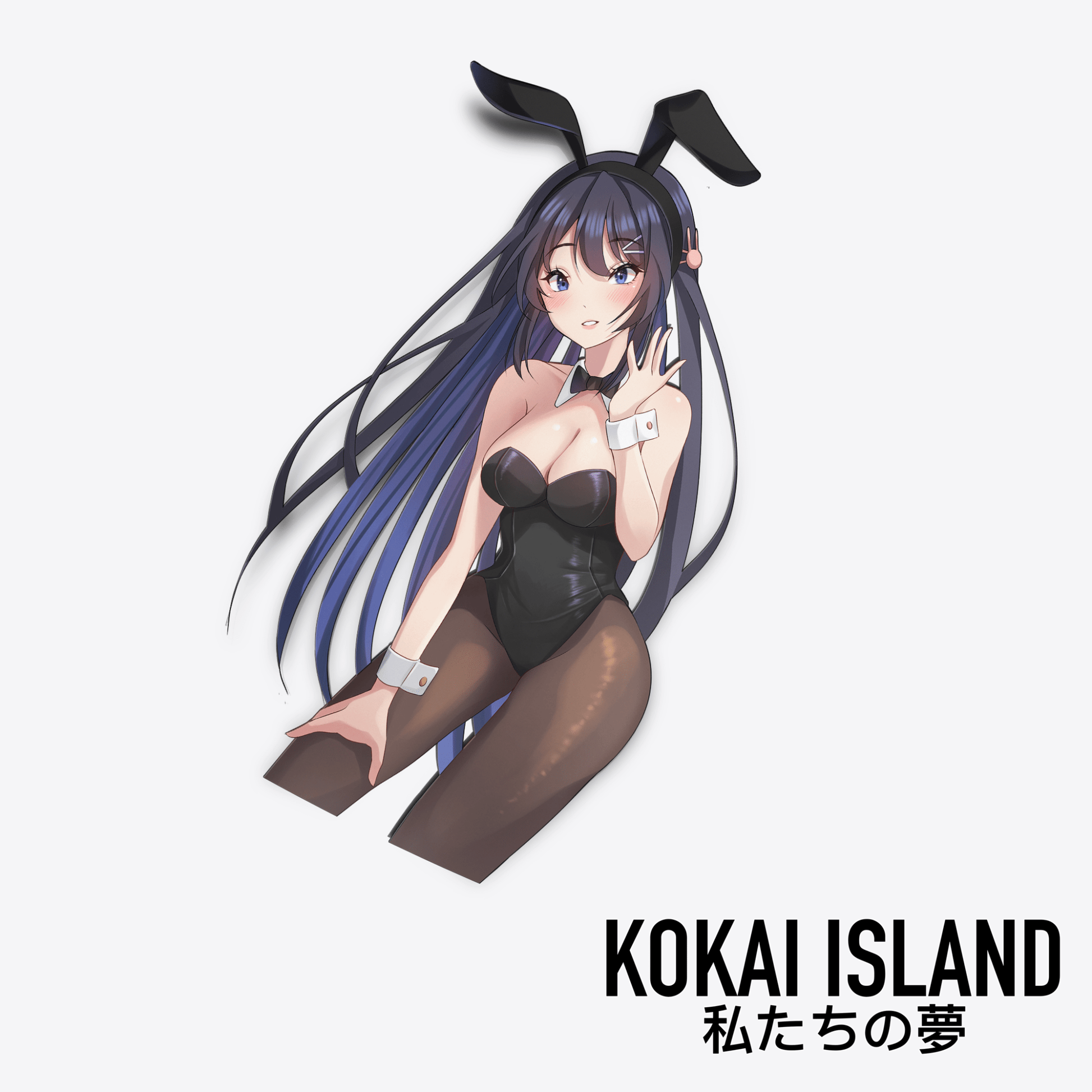 Purple Bunny DecalDecalKokai Island