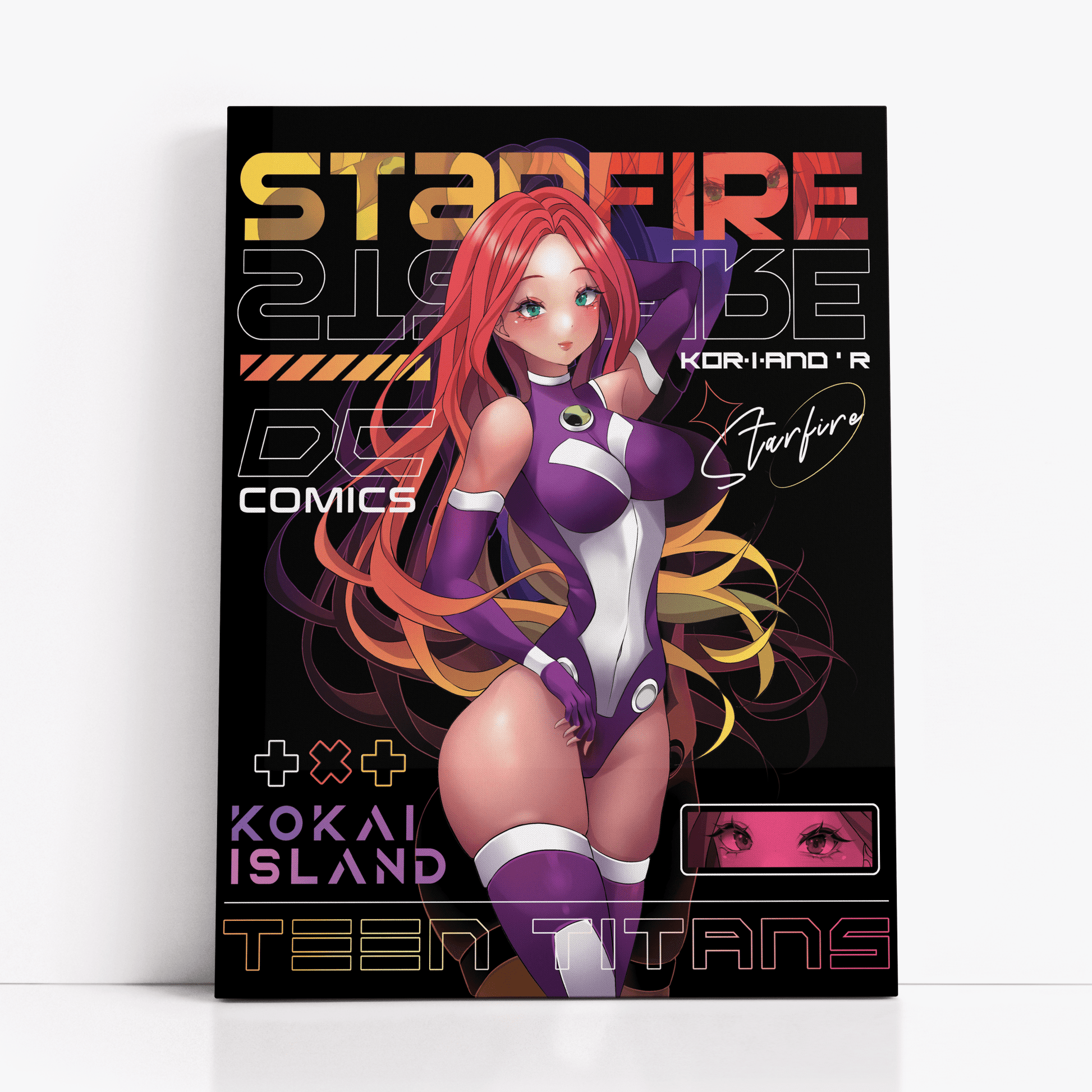 Starfire Print - DCPrintKokai Island