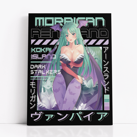 Teal Succubus - Waifu Collection PrintPrintKokai Island