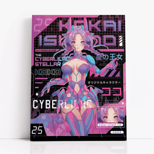 The Cyberlilac Stellar Koko - OC Collection PrintPrintKokai Island